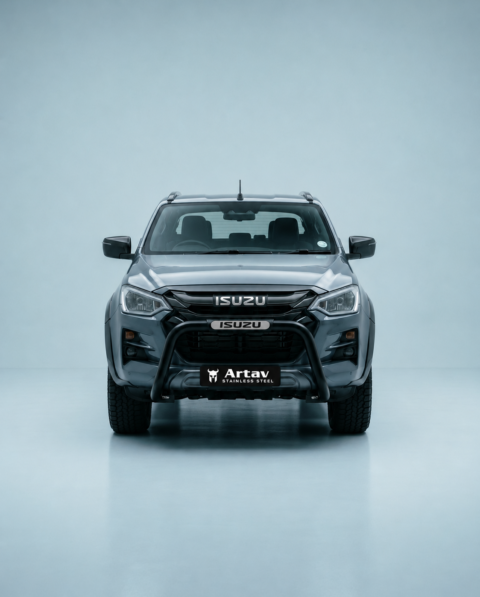 Isuzu DMAX PDC Nudge Bar Black (Fits Gen 7 & Gen 7 Facelift) (Includes Top Brackets) R 750,00