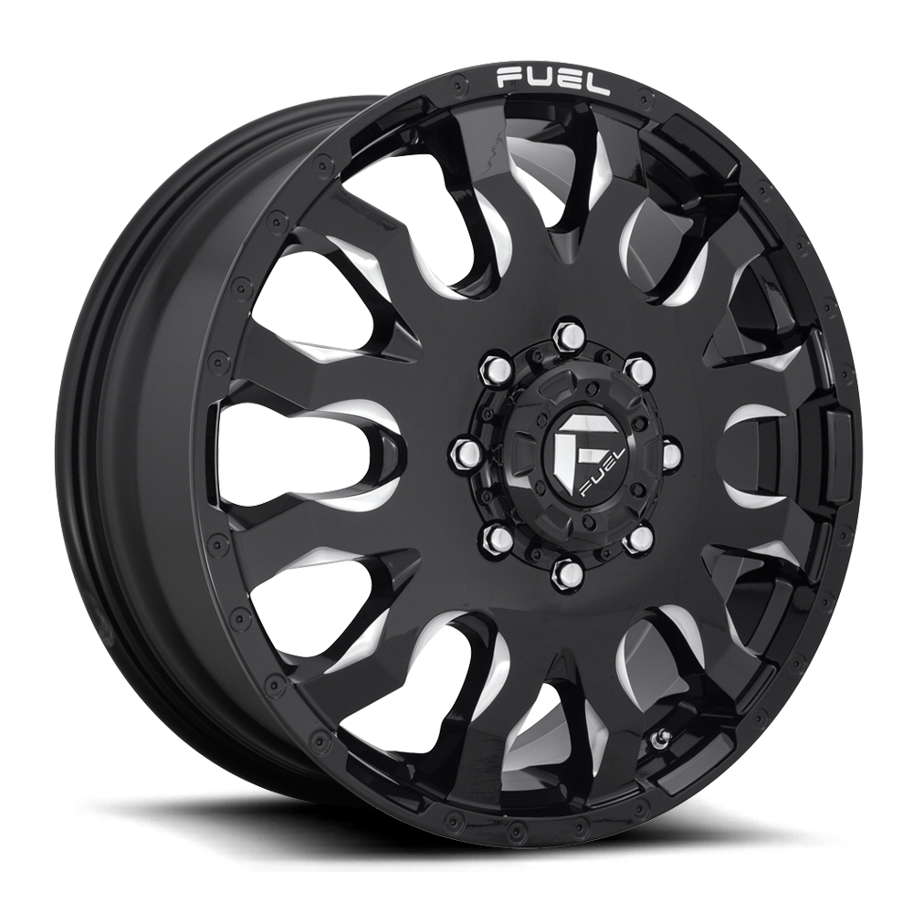Blitz Dually Alloy Wheel – Gloss Black Milled