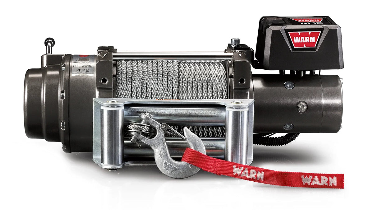 WARN M12 24V Steel Cable Winch