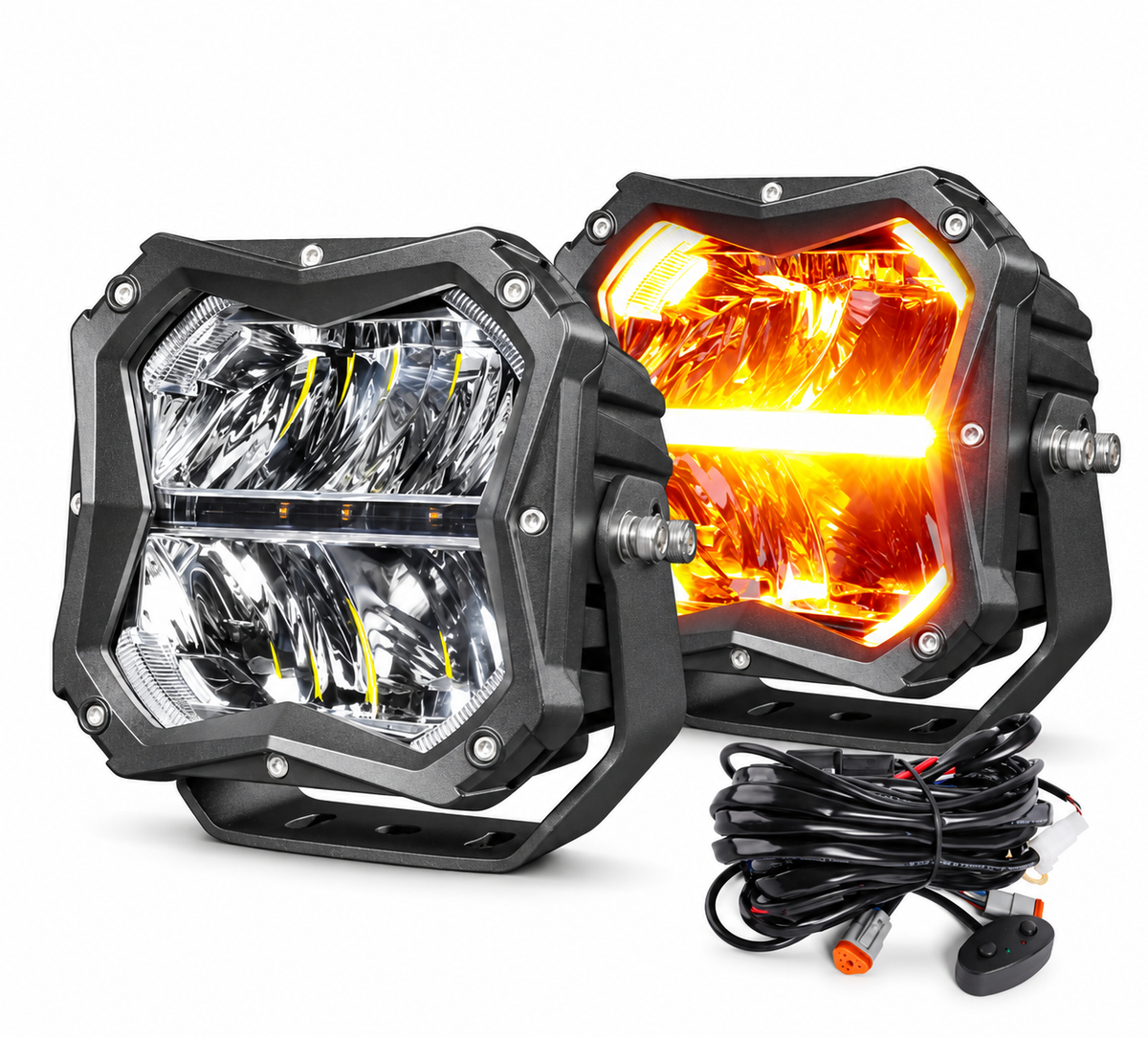 4X4 Nation Cube/Ditch Light 5"