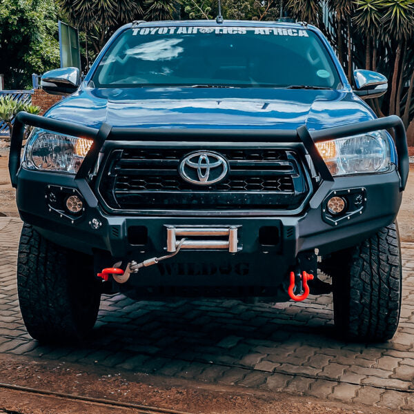 Dakar Hunter Front, Black - Toyota Hilux Dakar
