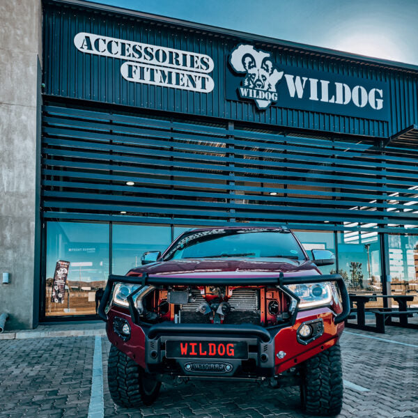 Ford Ranger Facelift Front Bumper, Black - Wildog Ford 4x4 accessory