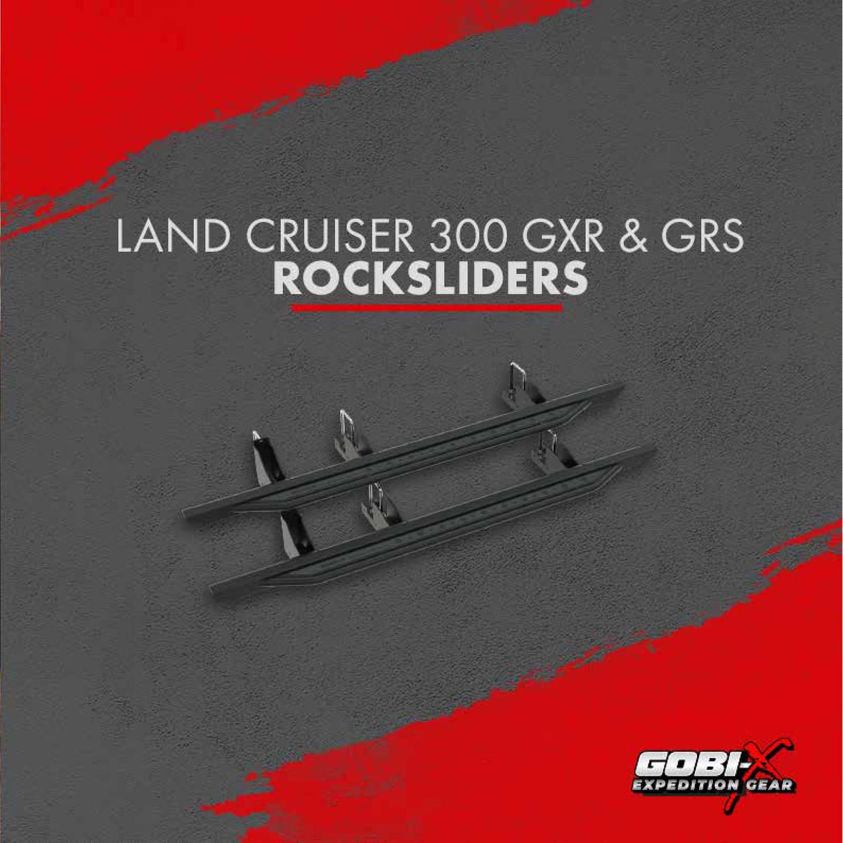 Toyota Land Cruiser 300 GXR / GRS Rock Sliders