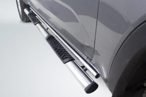 Toyota Hilux 6 Bend Sports Bar w Oval Side Plates Black (DC & EX) - DOES NOT FIT WITH TOYOTA OEM TONNEAU R 750,00