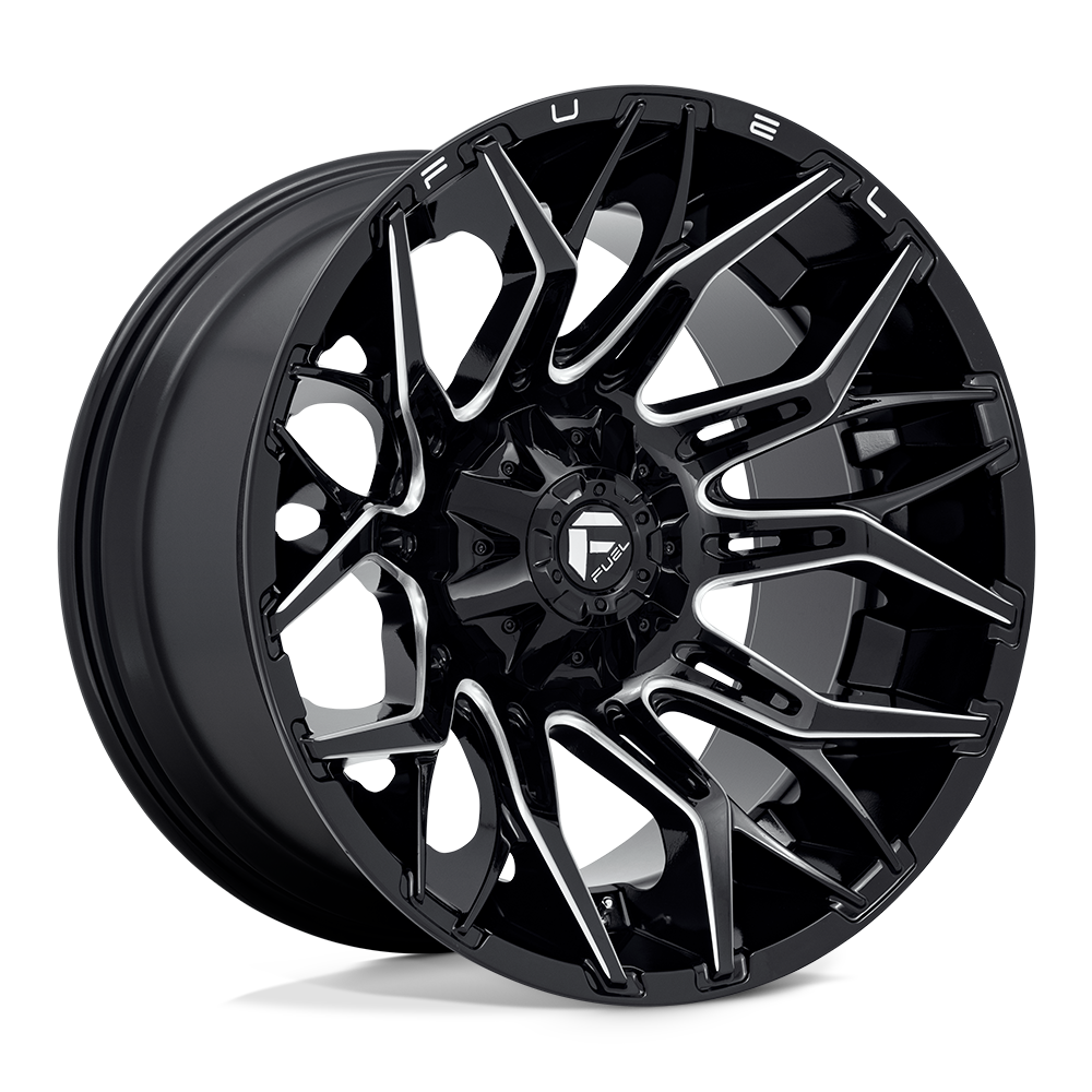 Twitch Alloy Wheel – Glossy Black Milled