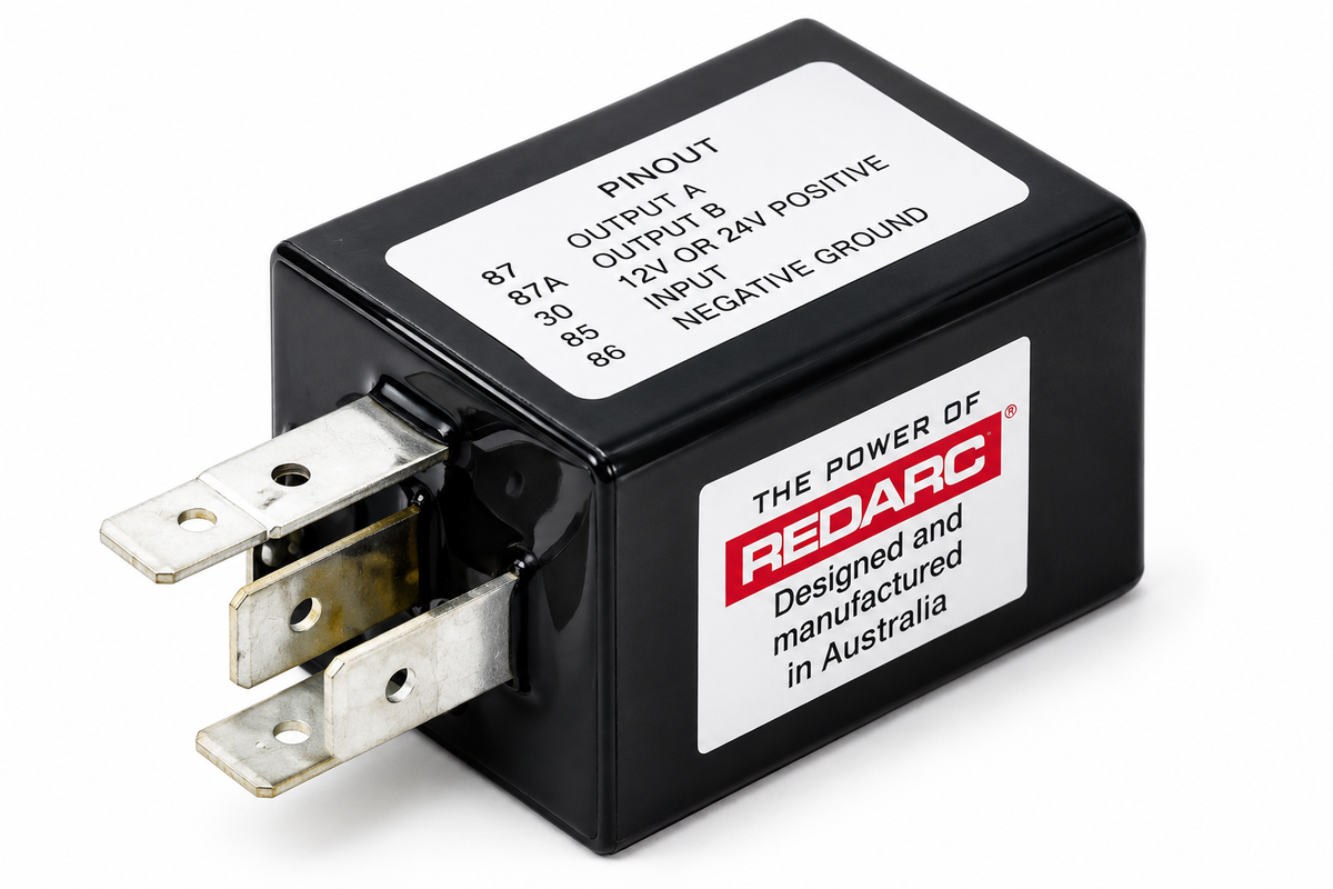 12V or 24V 10A Chopper Relay - Latching