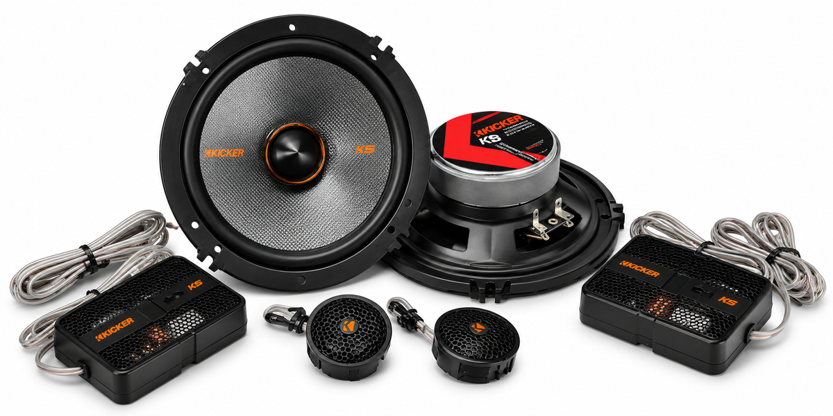 Kicker 6.5inch KS Component Speakers