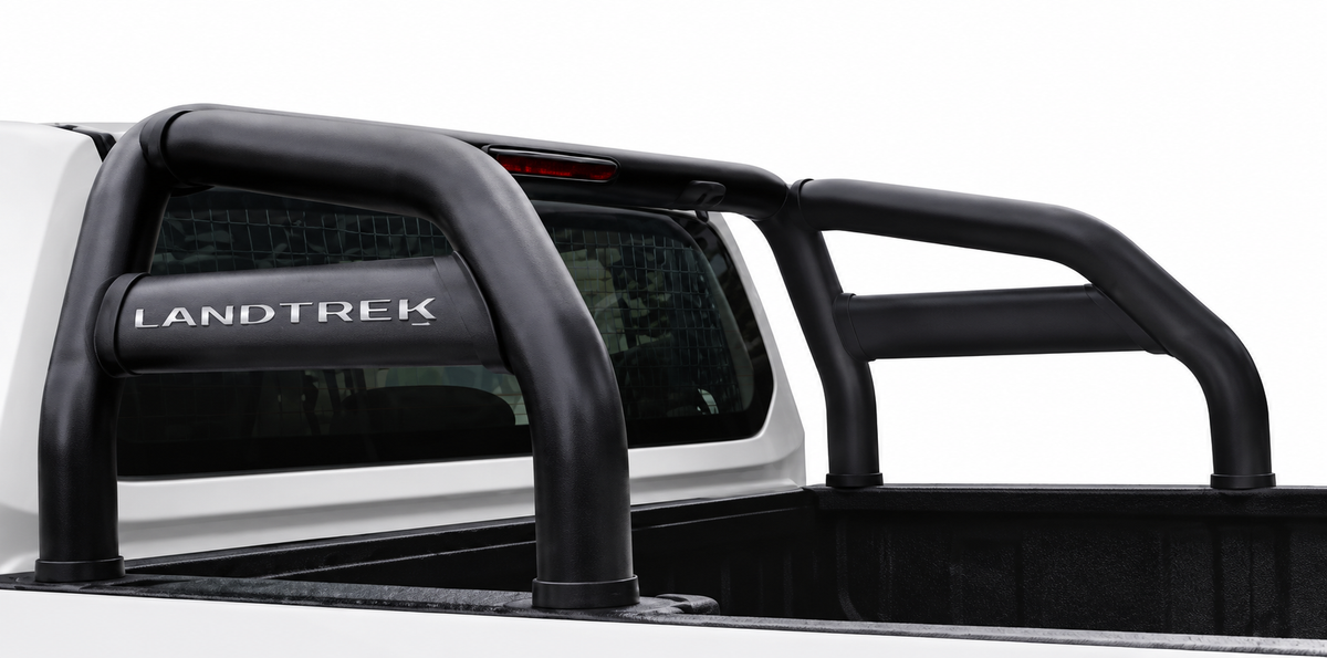 Peugeot Landtrek Double Cab Black Aluminium Running Boards