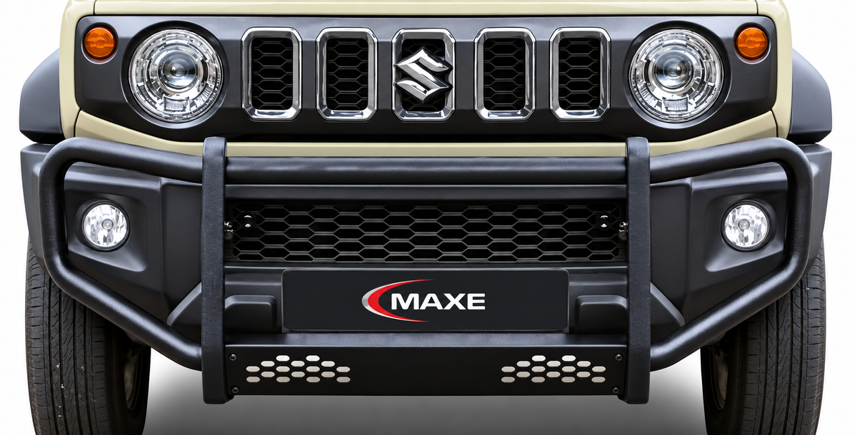 Suzuki Jimny Black Stainless Steel Bumper Wrap Around