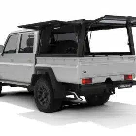 Explorer Canopy – Black Smooth – Toyota Land Cruiser 70 Double Cab