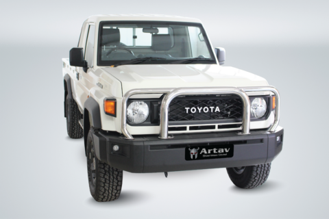 Toyota Hilux Honeycomb Nudge Bar – SS