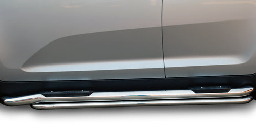 Kia Sportage Polished Stainless Steel Side Steps – 2010