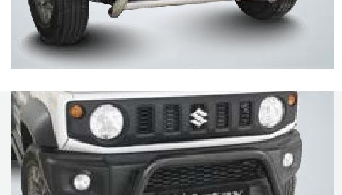 Jimny Nudge Bar Black Stainless (Fits The 5 Door Model)