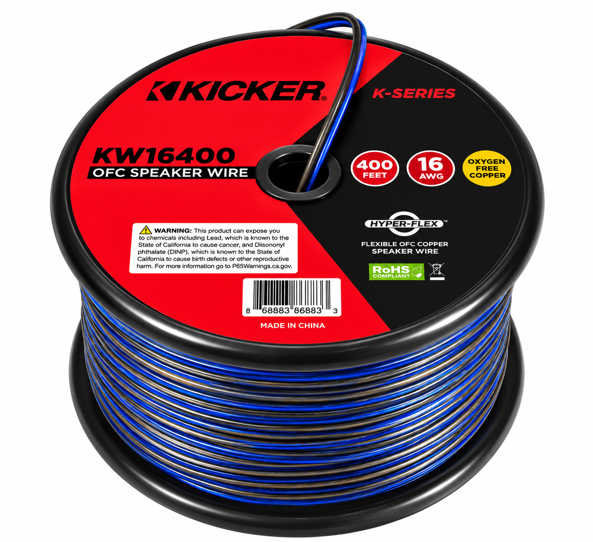 Kicker 16AWG Speaker Wire Roll