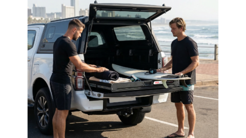 EeziLoader Cargo Slide Tray V2 - Isuzu Gen 7 - Double Cab Model Only FITMENT INCLUDED