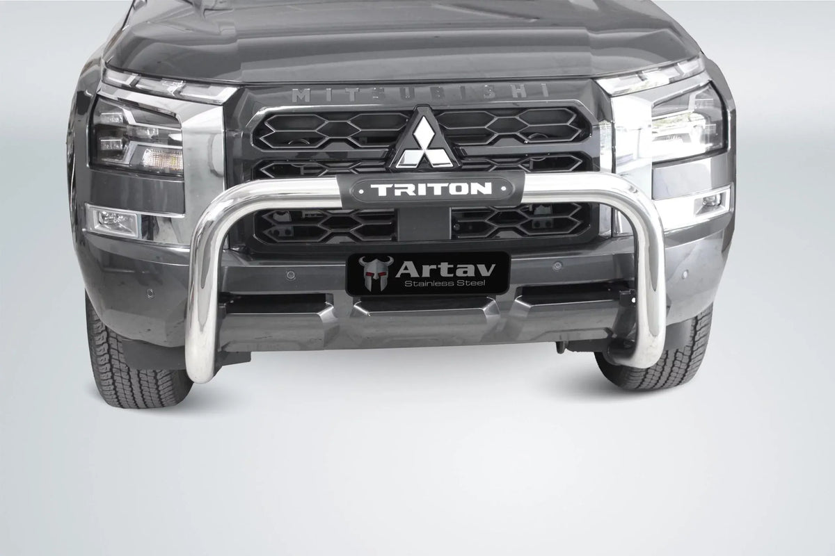 Mitsubishi Triton PDC Nudge Bar Stainless