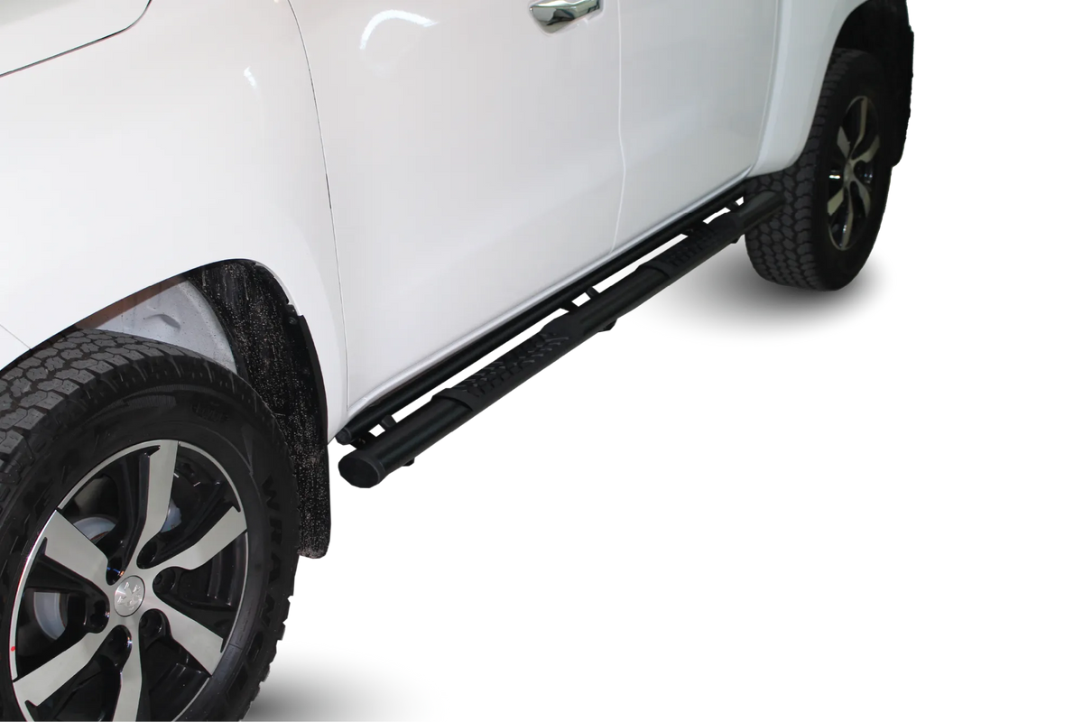 Peugeot Landtrek Side Steps Double Cab Black