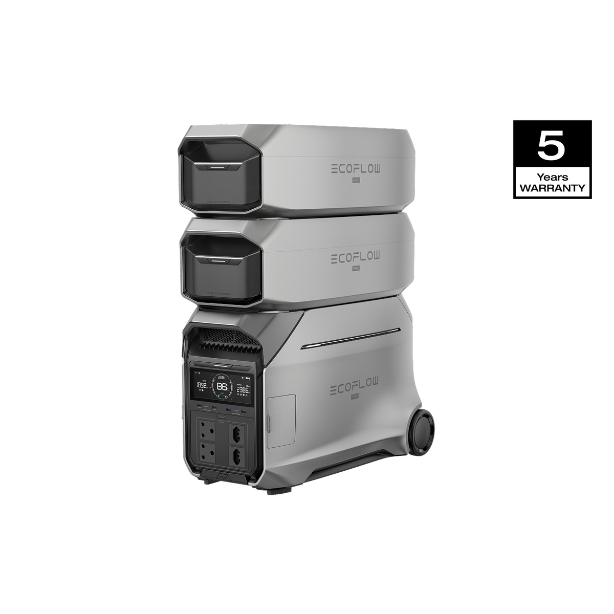 EcoFlow DELTA Pro 3 Portable Power Station + Extra Battery