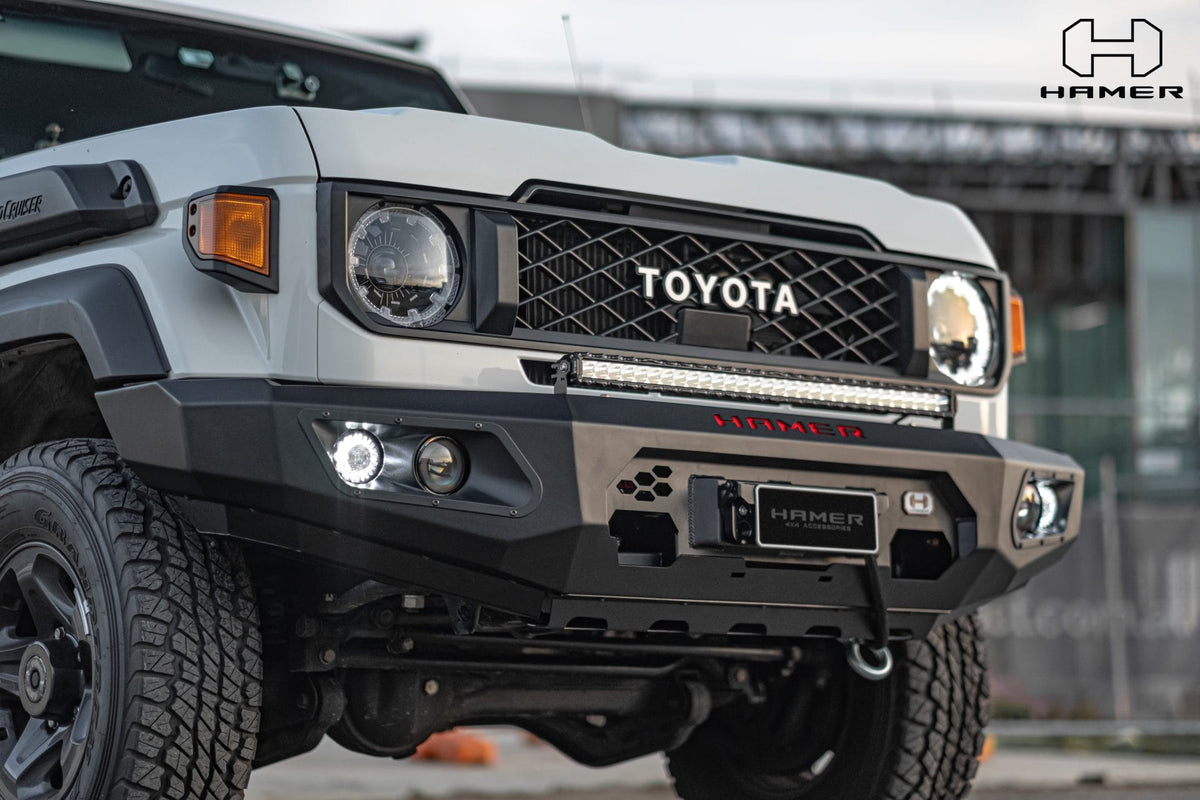 King series bull bar for Toyota Landcruiser Prado 150 Series (2013–2017)