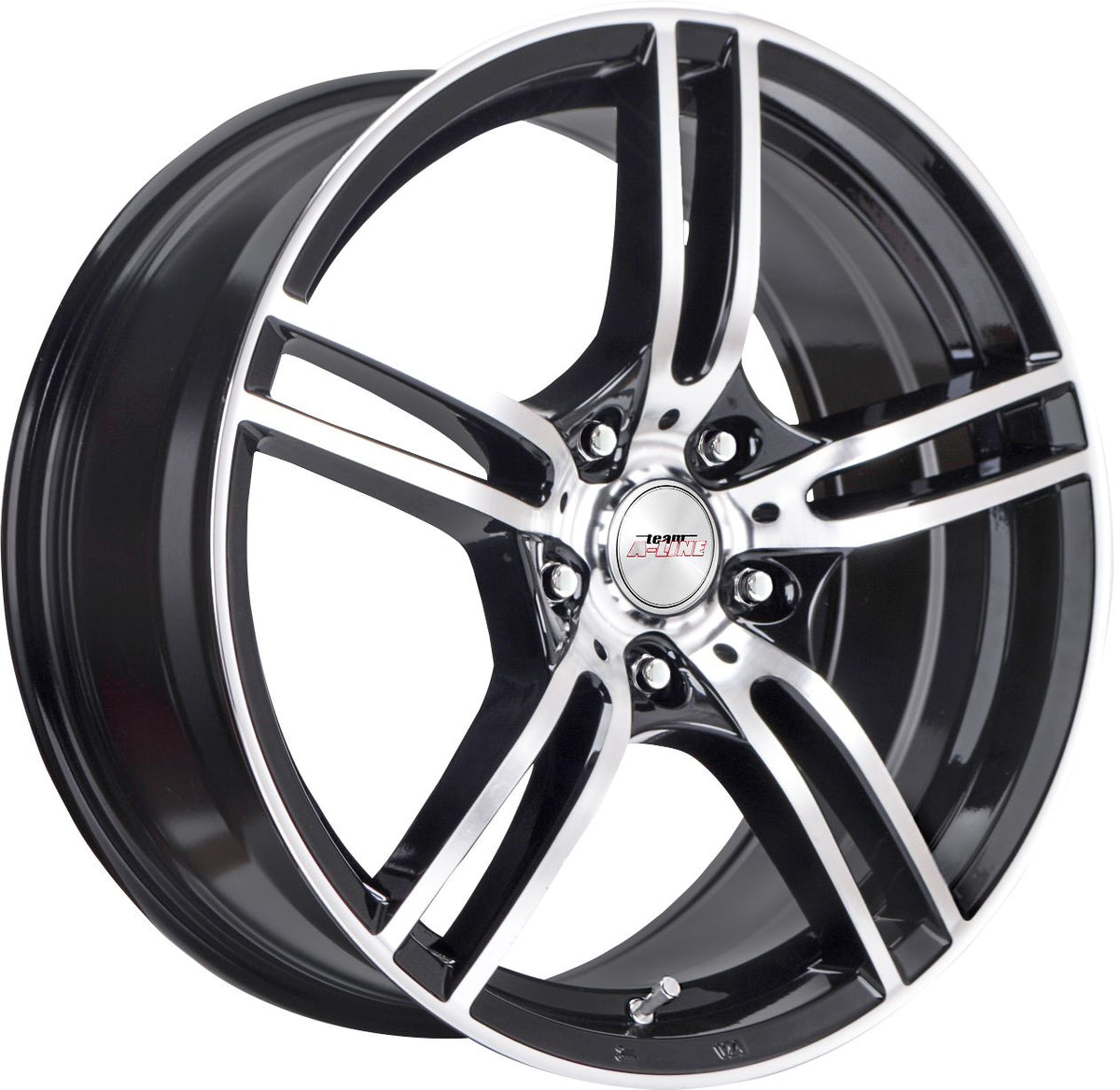 Destiny Black Machined Face Alloy Wheel