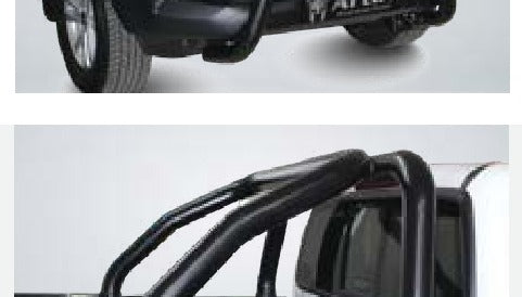 Isuzu D-Max Fleet Sports Bar Double Cab and Extended Cab Black