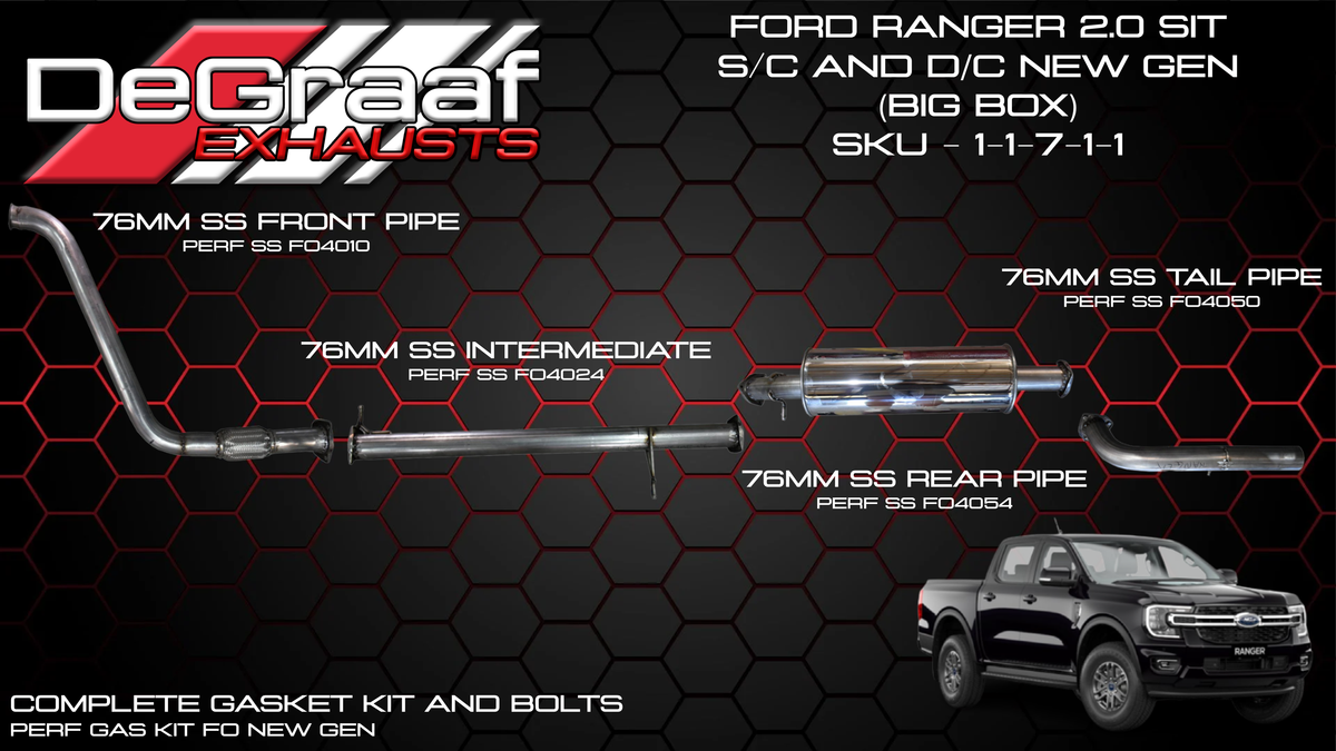 Ford Ranger Bi-Turbo Standard System New Generation 2023 - Onwards