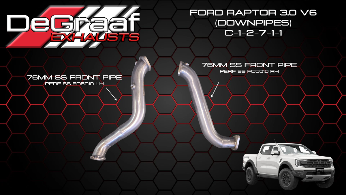 Ford Raptor Bi Turbo Cat Back System