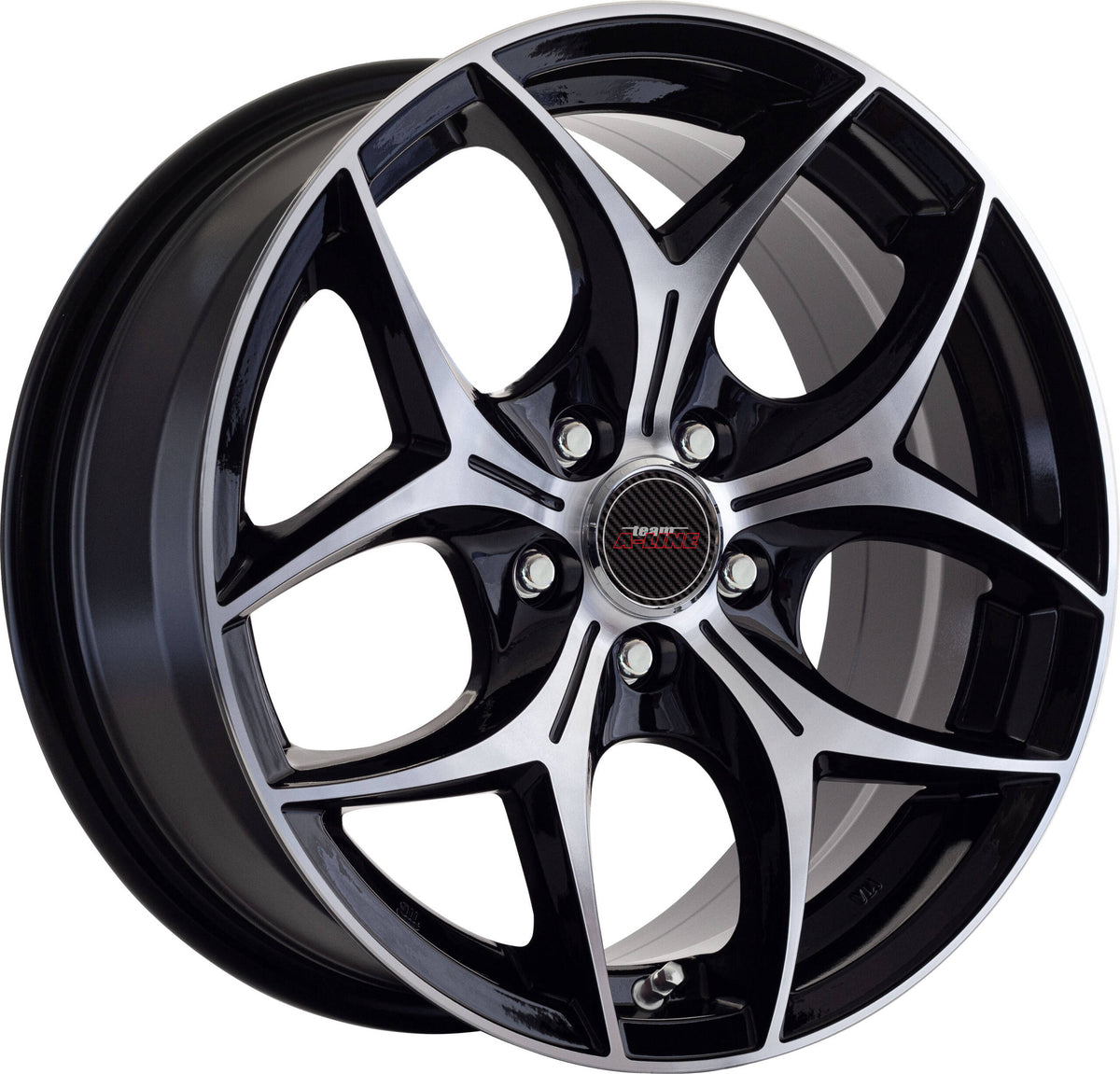 Flyer Black Machined Face Alloy Wheel