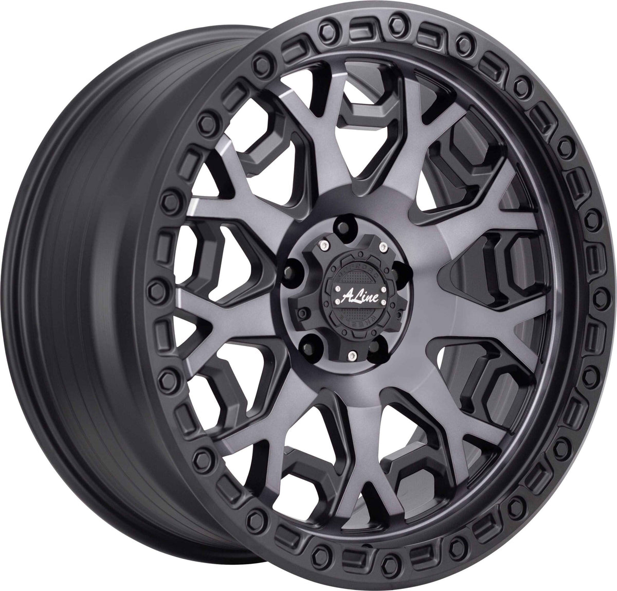 Force Satin Black Tinted Alloy Wheel