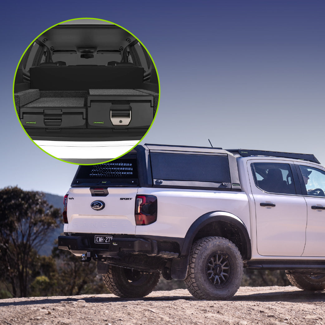 RAID Canopy Hybrid & Mixed Height LHS Drawer Combo – Ford Ranger Next Gen 2023+