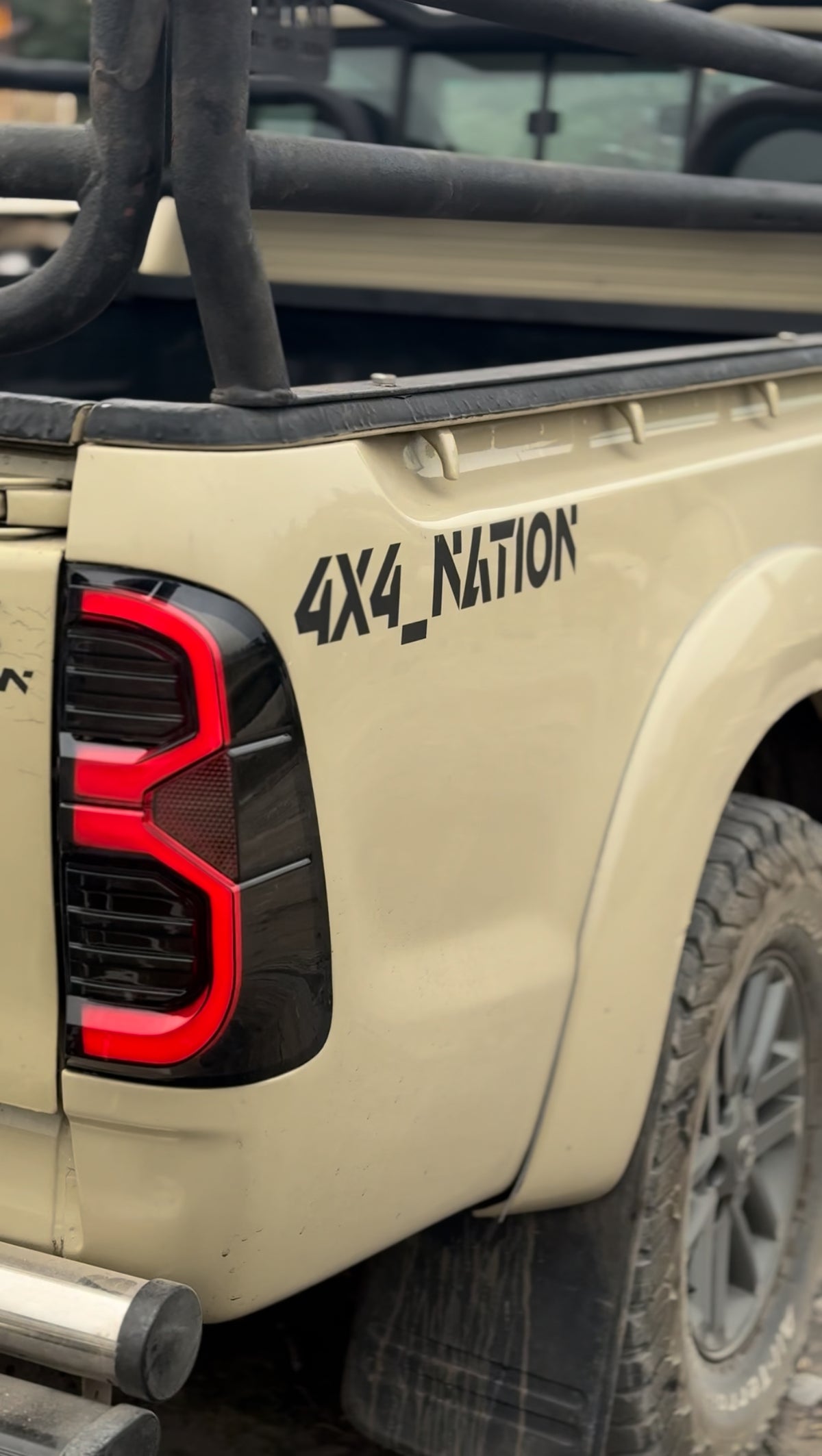 4X4 Nation SIDE BIN STICKER