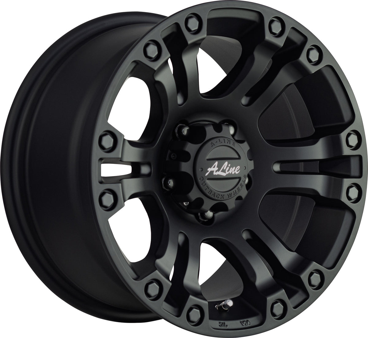 Granite Satin Black Alloy Wheel