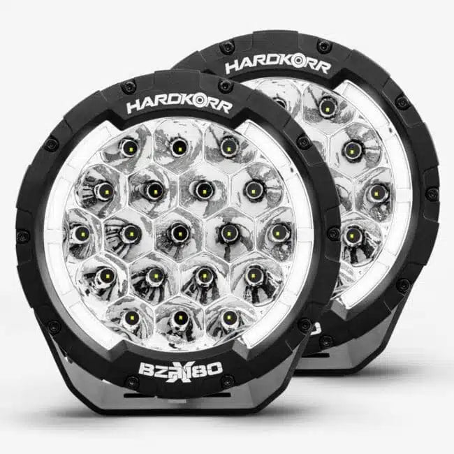 Hardkorr BZR-X Series LED Driving Lights – 7″