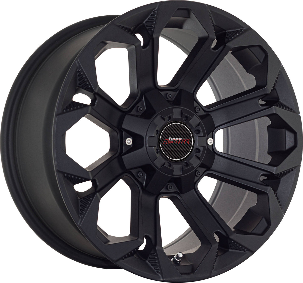 Hurricane Satin Black Alloy Wheel