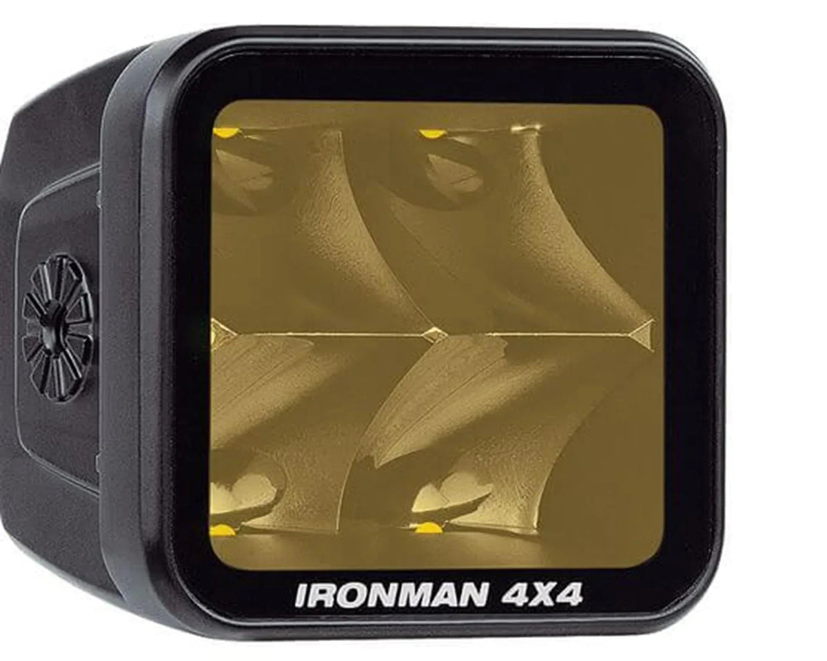 Bright LED Cube Light (40W, Amber, Spot)