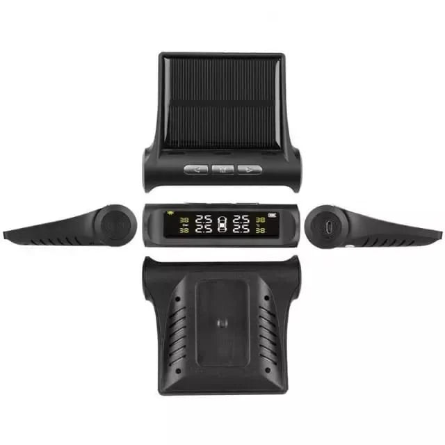 Universal Solar TPMS – External Sensors for 4 Wheels