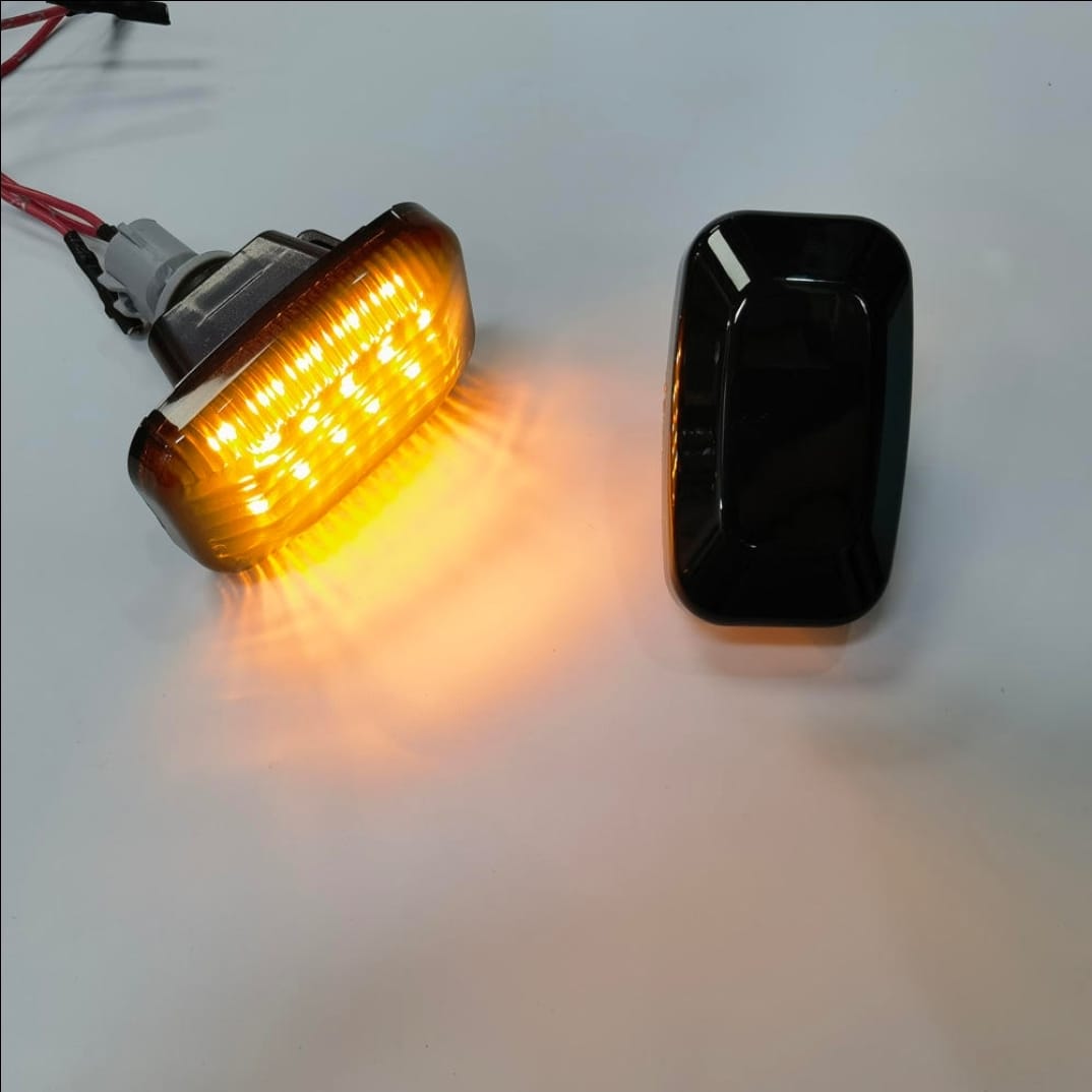 Land cruiser 79 Series Side Indicators LED (SMOKED) — view 2