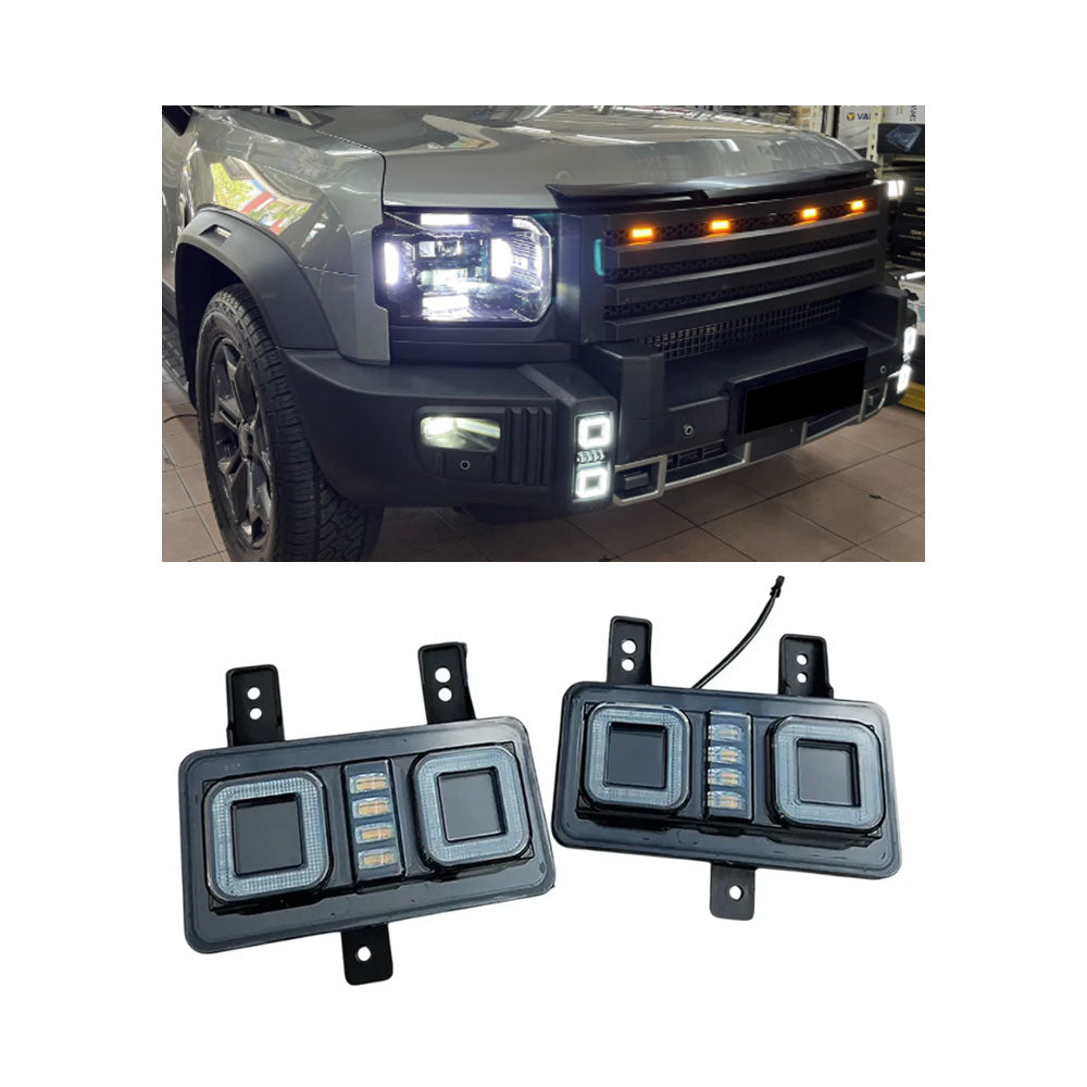 Jetour T2 LED DRL Multifunction Fog Lights – Pair