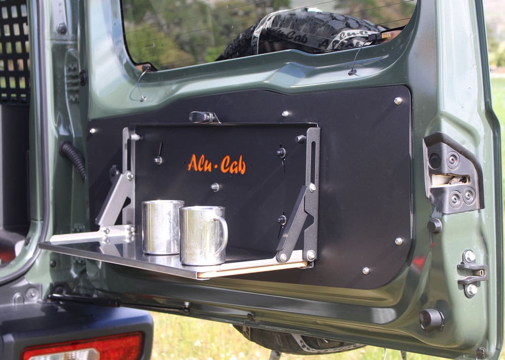 Alu-Cab Jimny Rear Drop-Down Table