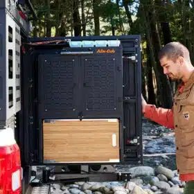 Camper Rear Door Kitchen – Deluxe Unit