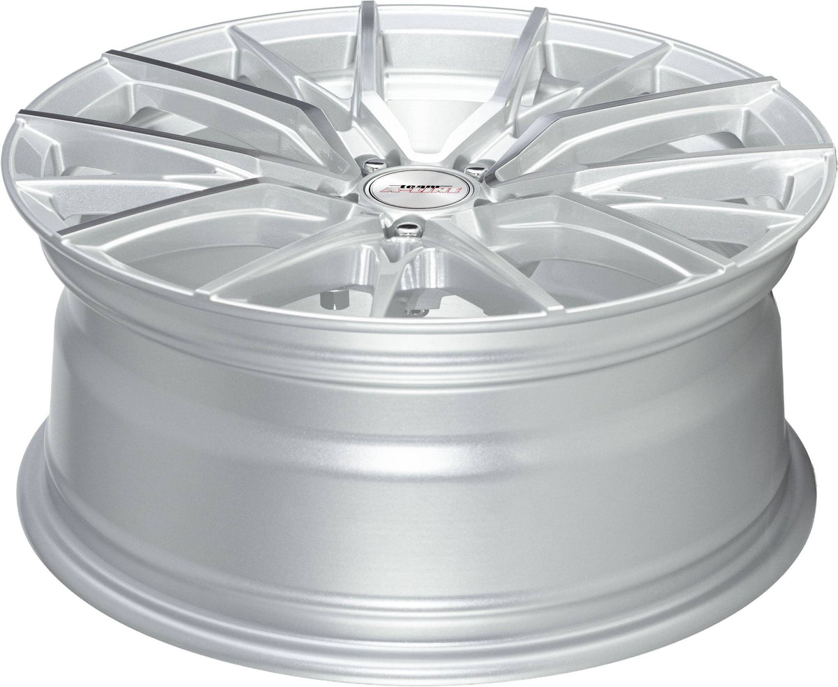 Menace Arctic Silver Alloy Wheel