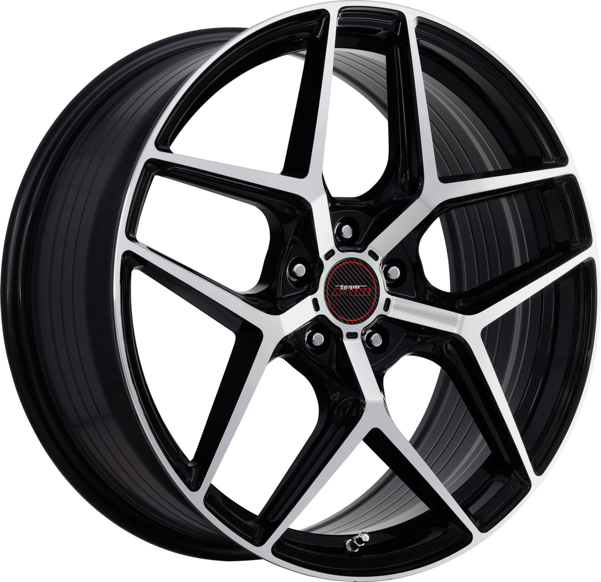Monaco Black Machined Face Alloy Wheel