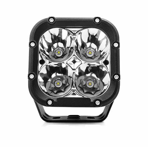 5 Inch 40W Square LED Spotlight - Each