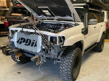 PDI Nissan Patrol Series 4 GU ZD30 CRD (& DI) TD42 Front Mount intercooler Kit