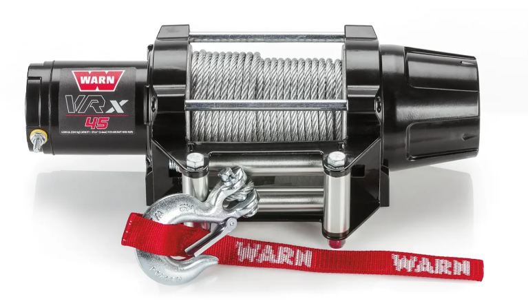WARN VRX 45 4500LB (2040KG) 12V ATV WINCH WITH STEEL CABLE