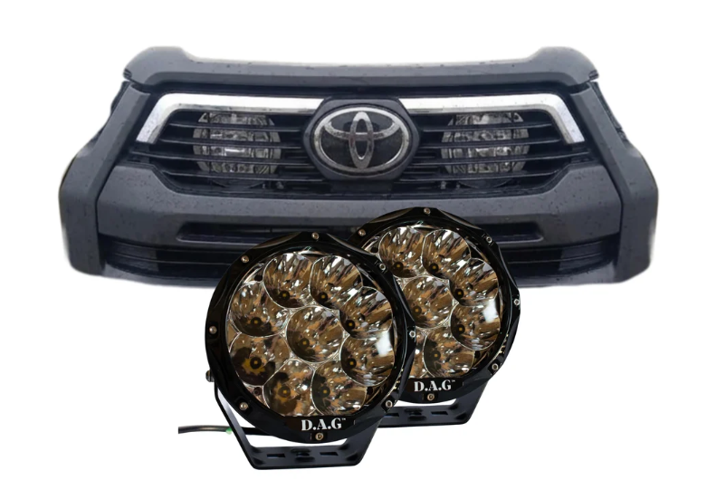 D.A.G Inner Grille & Spotlight HILUX REVO Combo