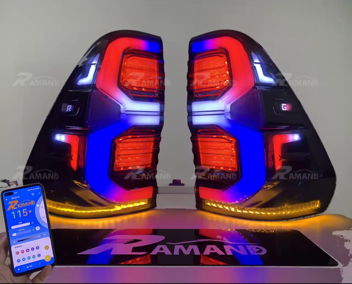RGB HILUX TAIL LIGHTS