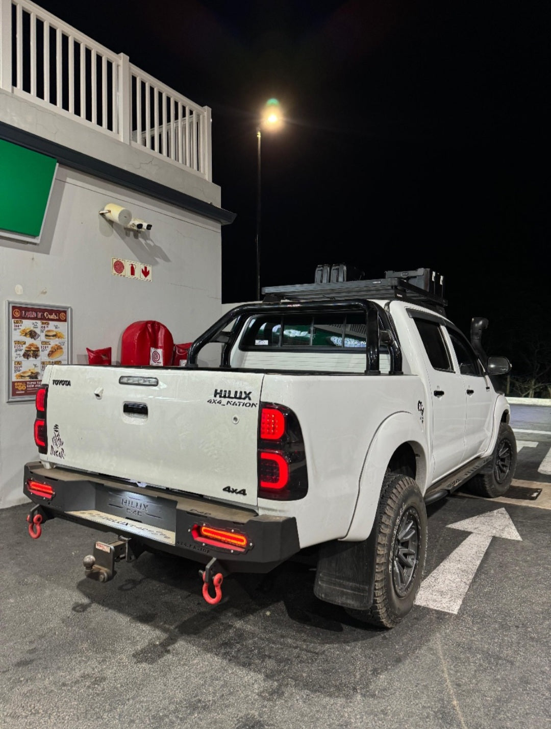 HILUX D4D SMOKED TAIL LIGHT