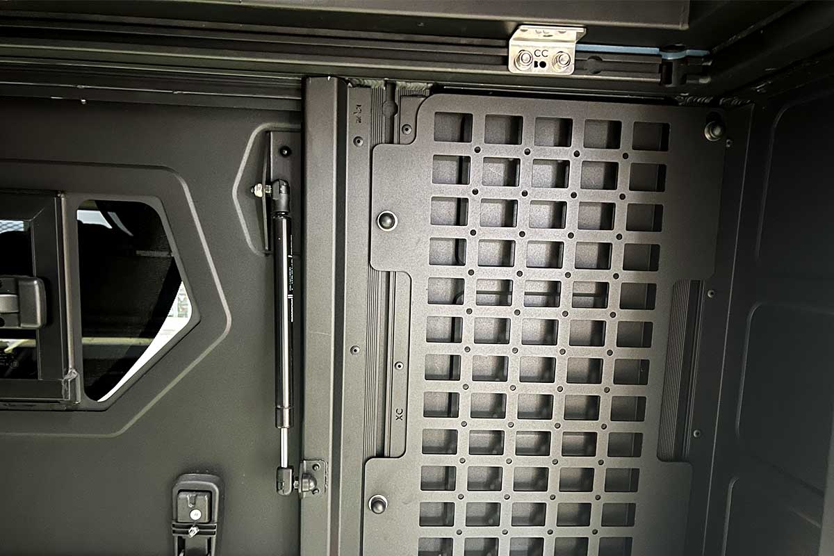 Alu-Cab Jimny Interior Molle Plate