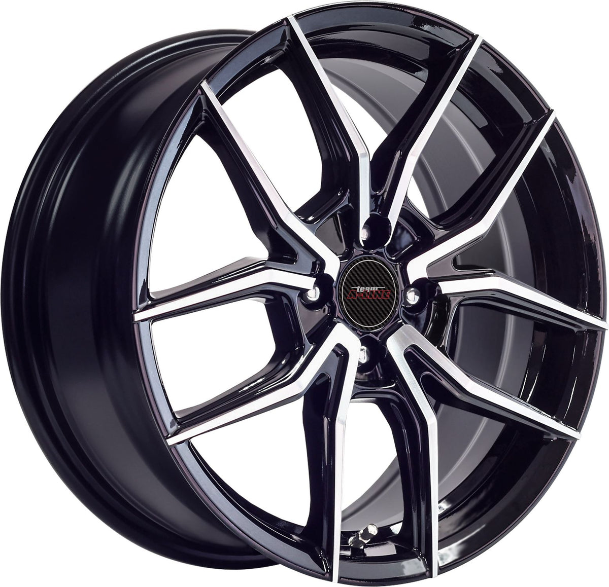 Tango Black Machined Face Alloy Wheel